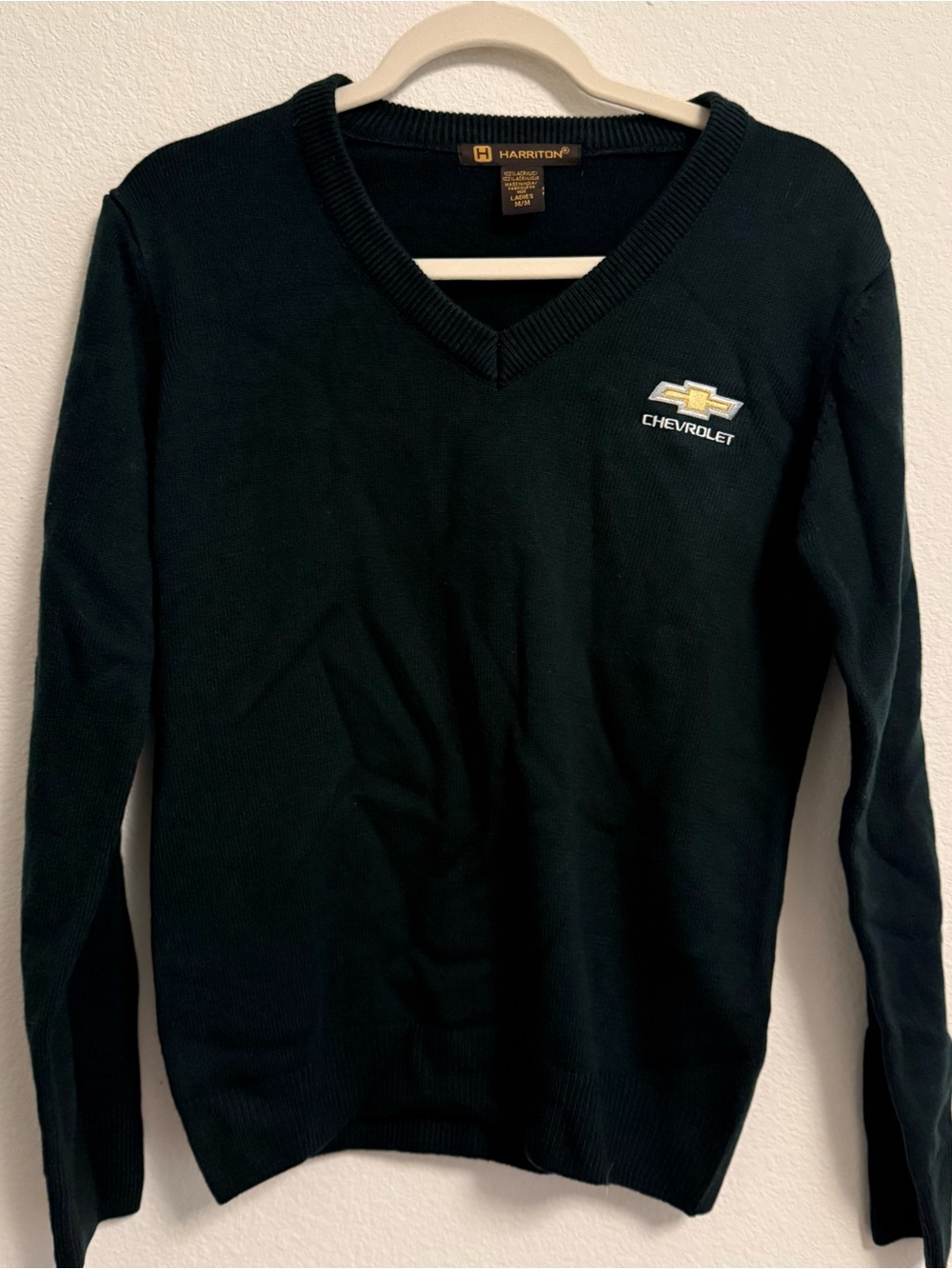 Chevy Logo V-Neck Sweater